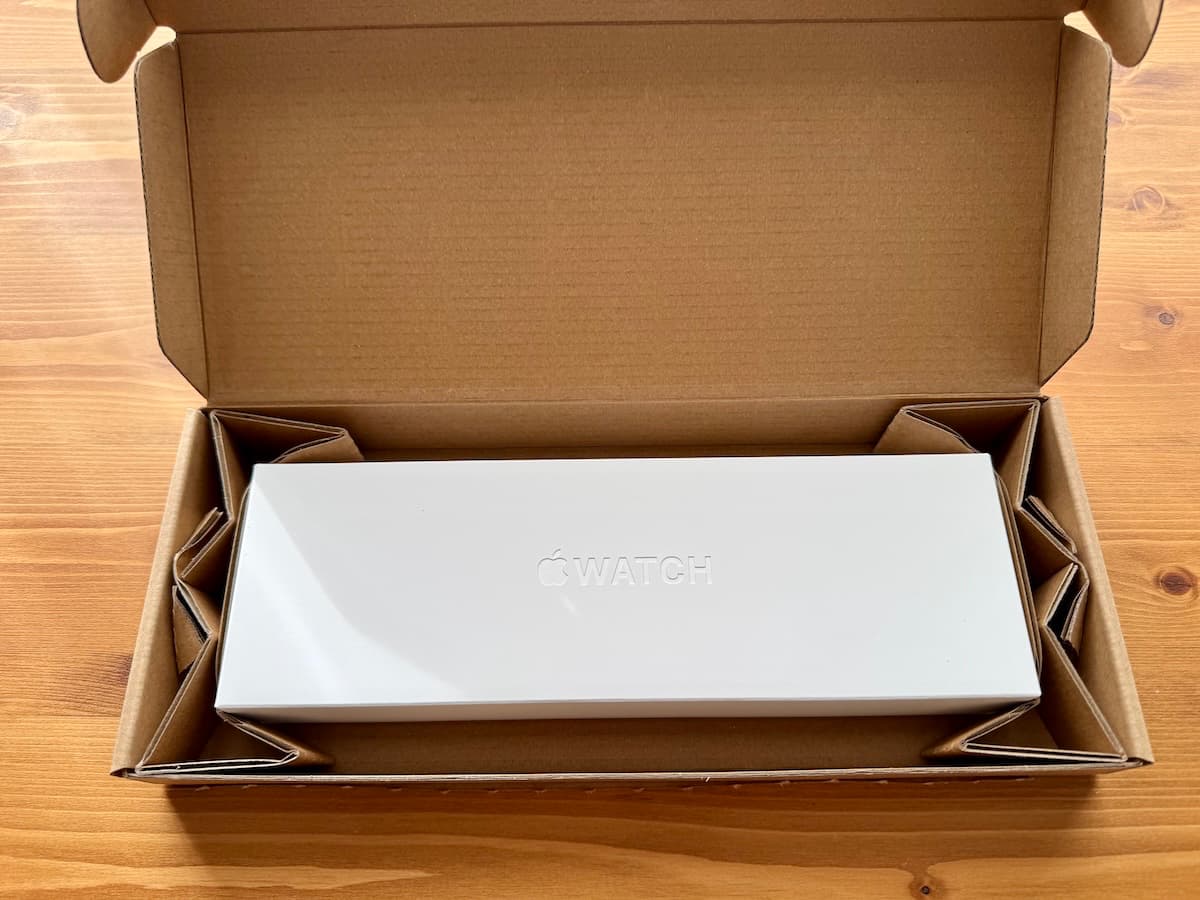 Apple Watch series10のパッケージBOX