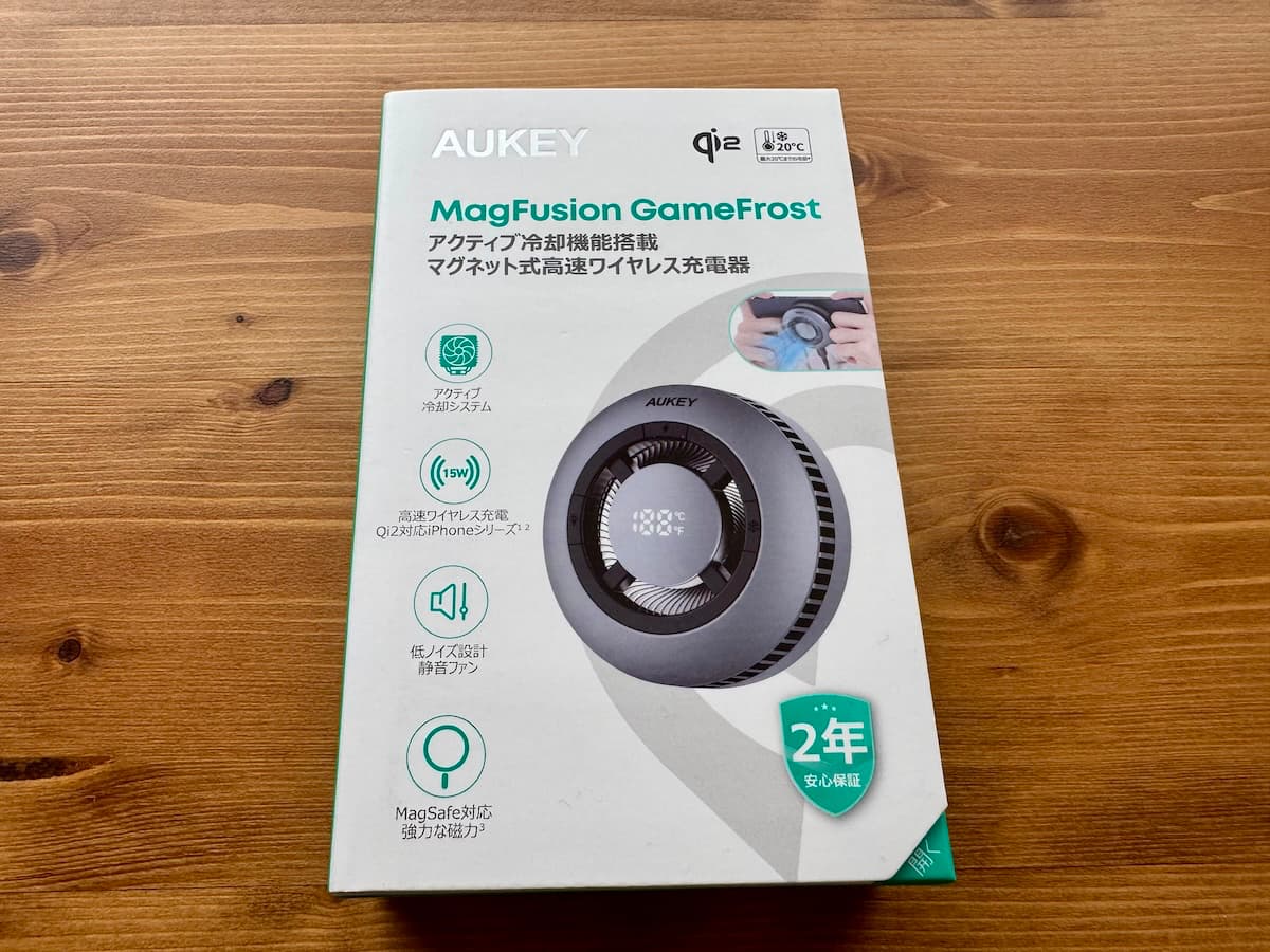AUKEY MagFusion GameFrostのパッケージ