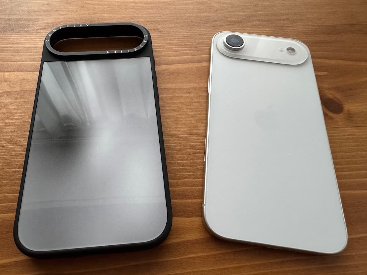 iPhone 17Airとケースティファイ グレーズケース