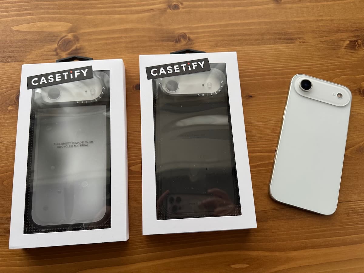 iPhone 17Airとケースティファイのケース
