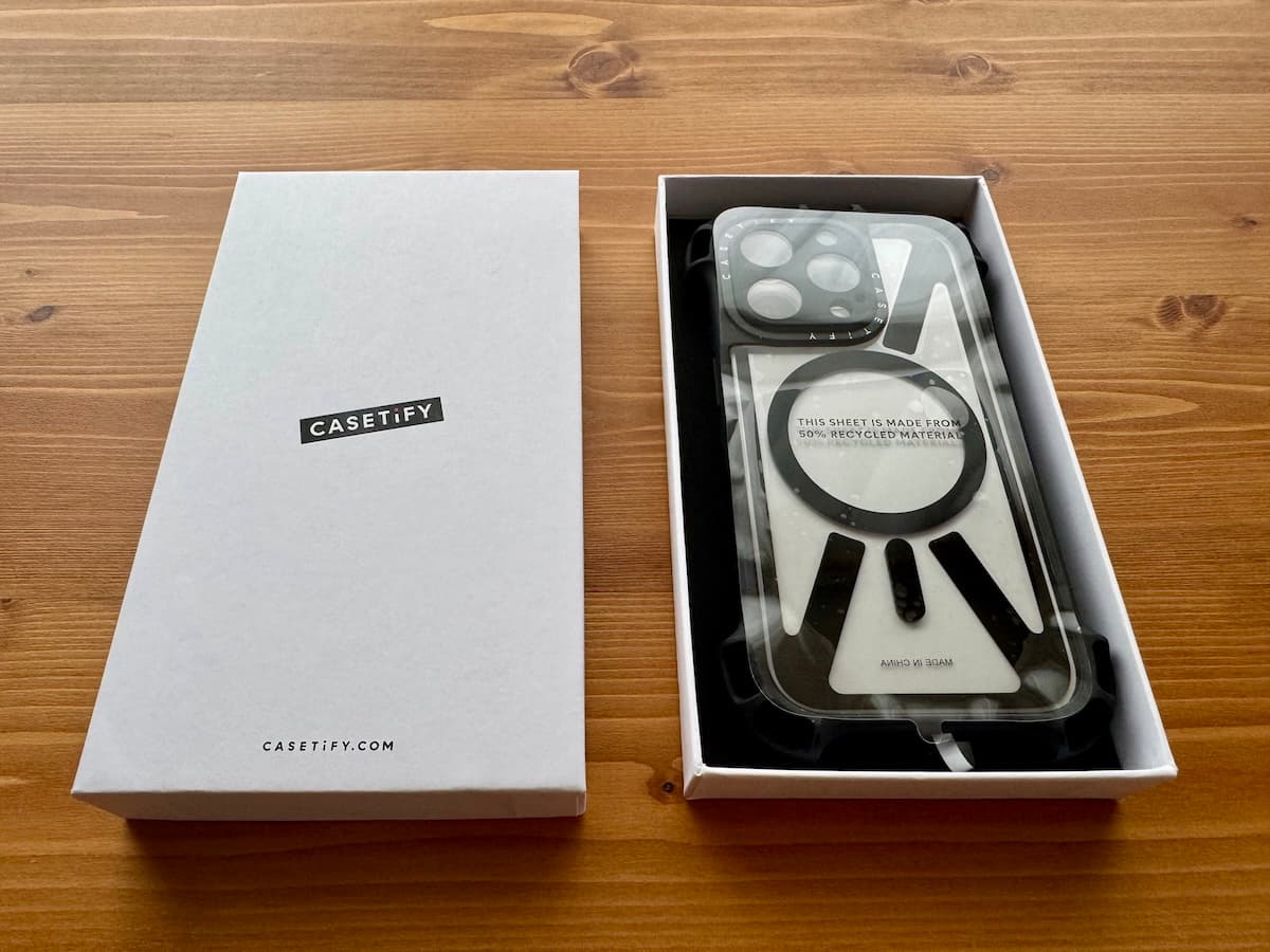 iPhone 17Airとケースティファイのバウンスケース