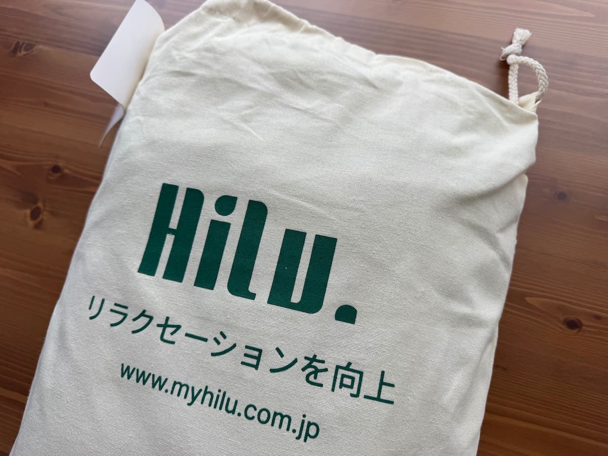 HILU Bluvetのパッケージと開封時の様子