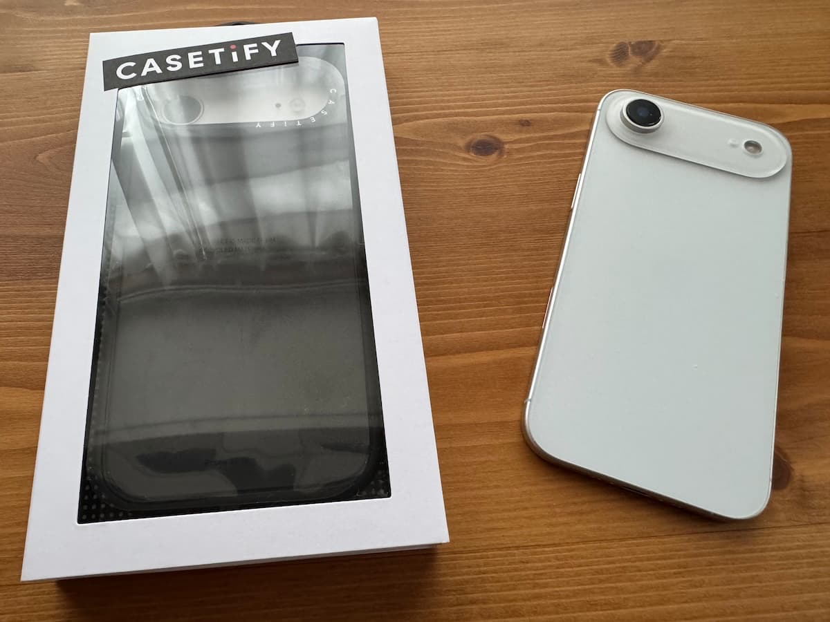 ケースティファイのインパクトケースとiPhone Air