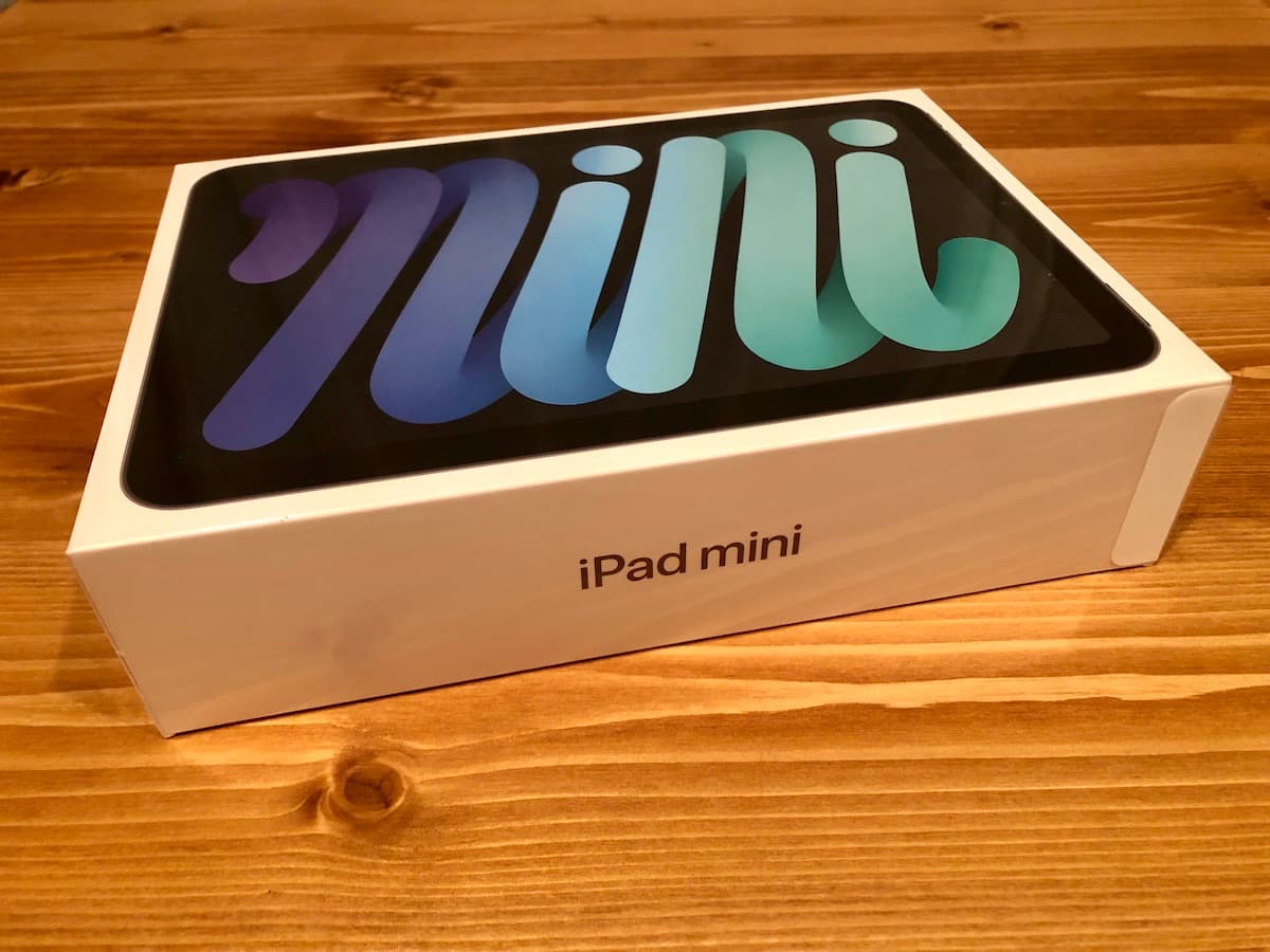 iPad mini6のパッケージ