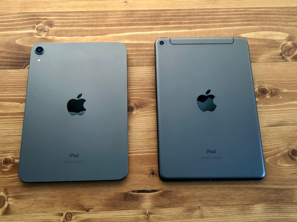 iPad mini5とiPad mini6
