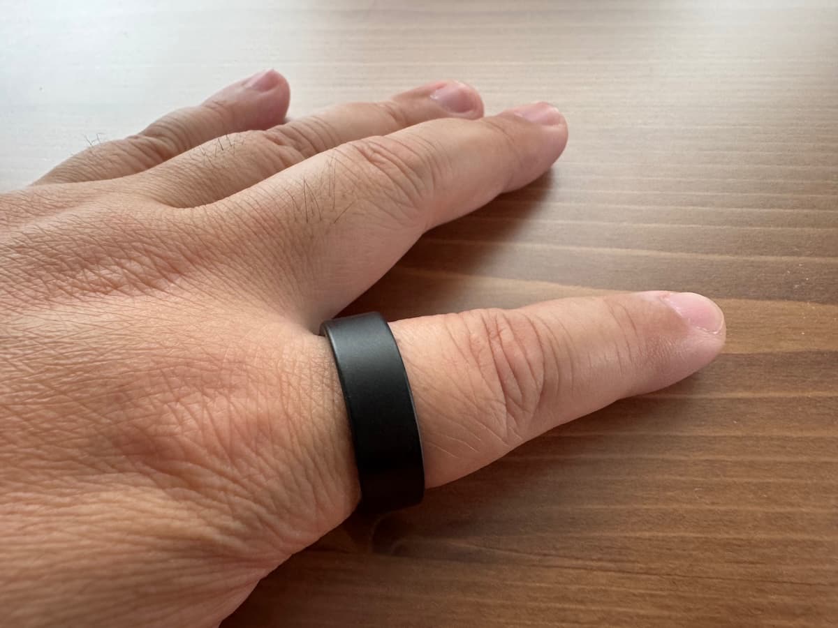 issin Smart Recovery Ringの装着感
