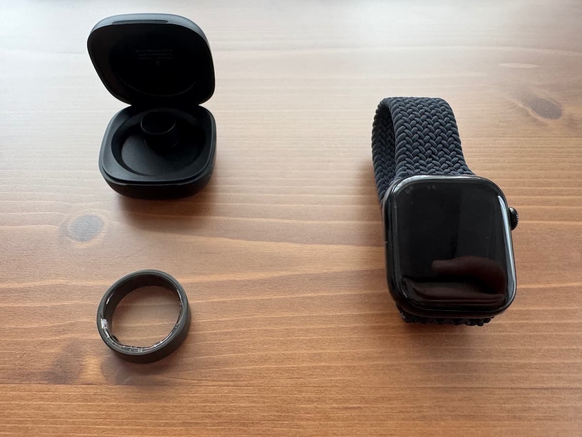 Apple Watch series10とissin「smart recovery ring」
