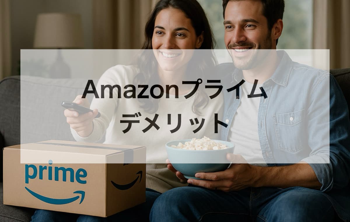 Amazonプライムの5つのデメリット【契約前に必ず確認】