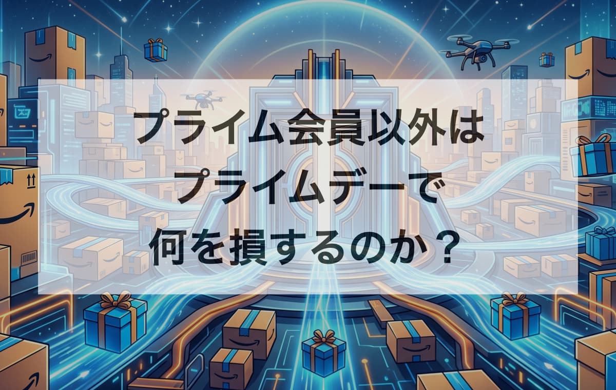 プライム会員以外はプライムデーで何を損するのか？