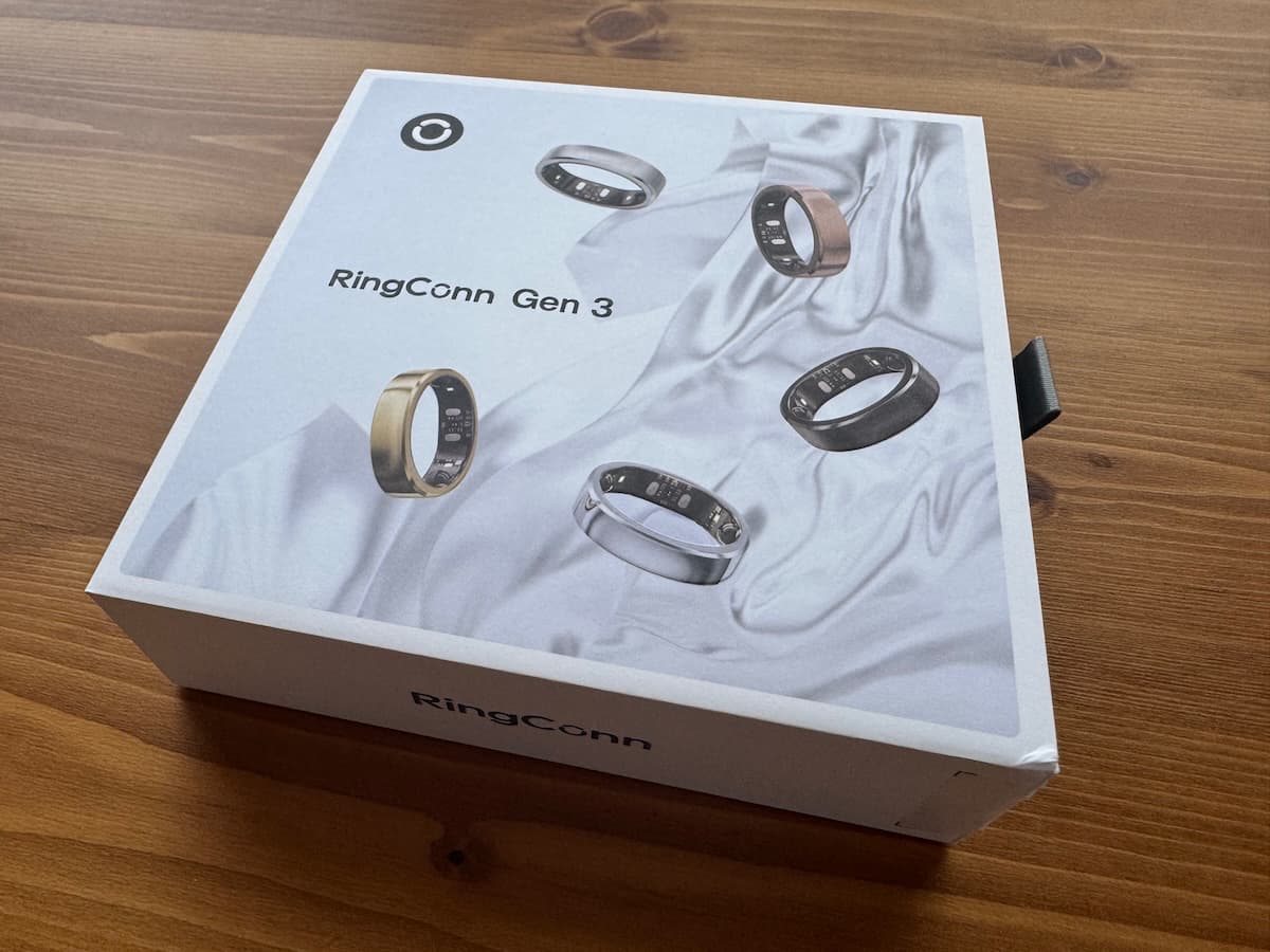 RingConn Gen 3の外箱