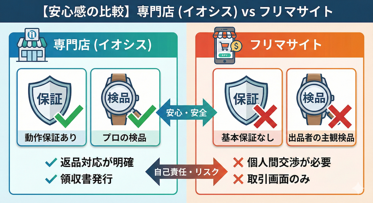 イオシスを選んだ決めて