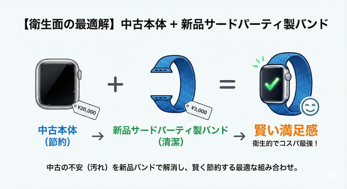 中古のバンド選びのポイント