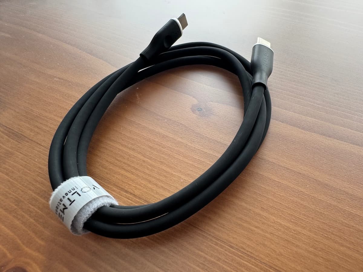 Voltmeの充電ケーブル本体